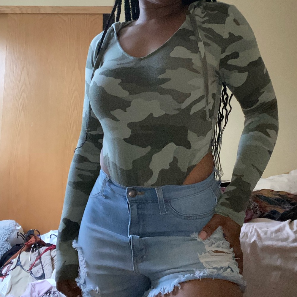 Camo bodysuit